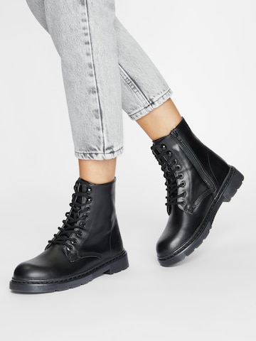 Dockers by Gerli Lace-Up Ankle Boots in Black