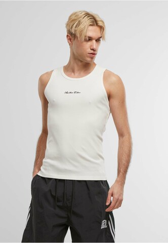 Another Cotton Lab Oversized Heavy Rip Tanktop in Weiß