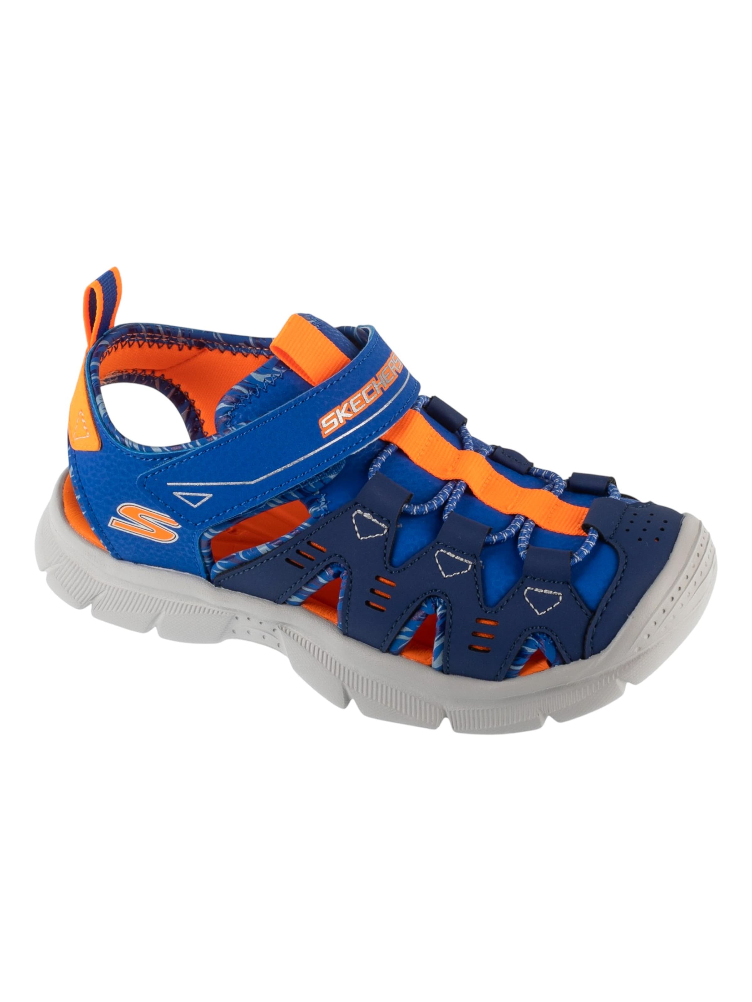 SKECHERS Sandalen 'Relix - Dual Tide' in Blauw: voorkant