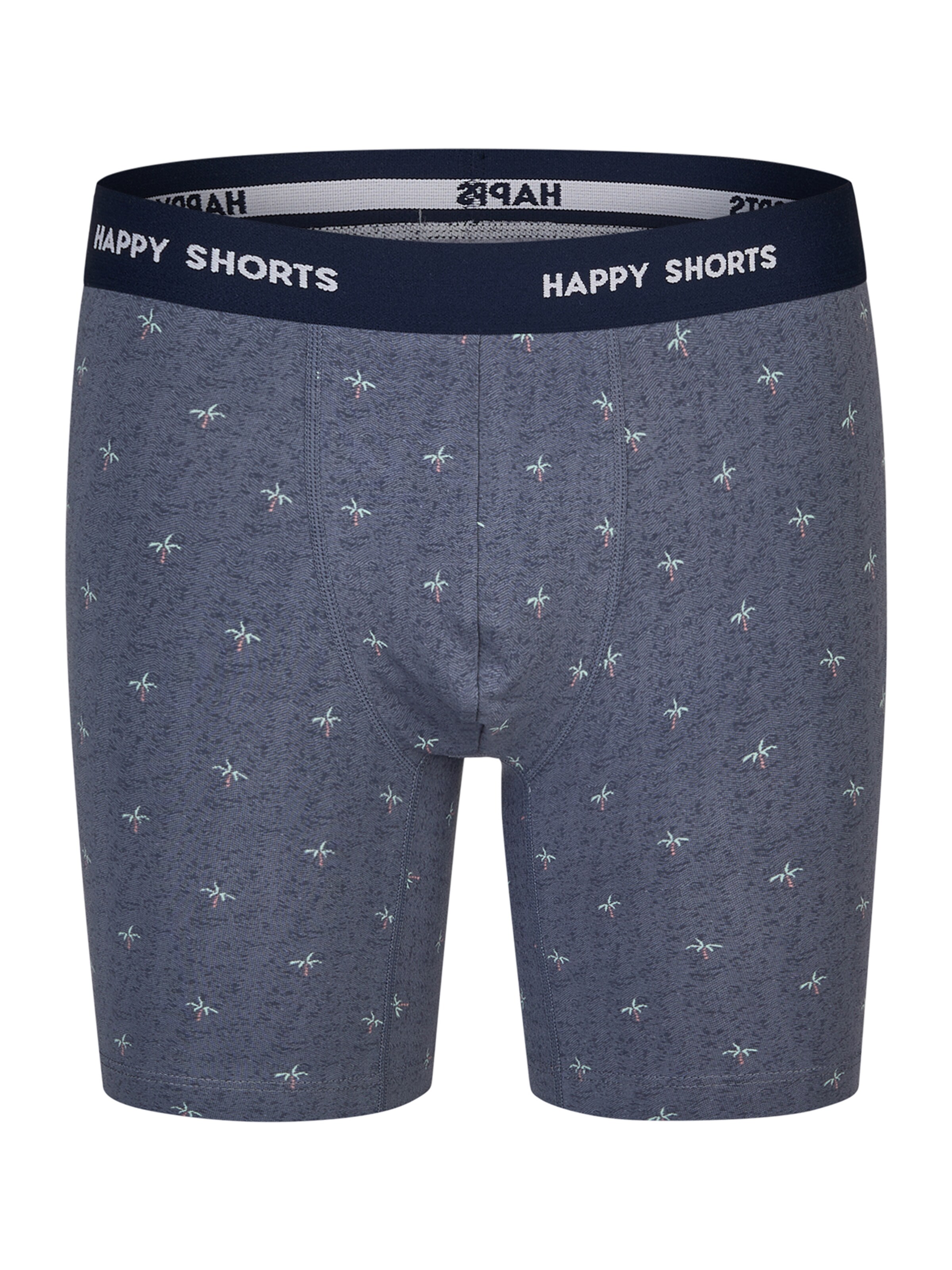 Boxers ' Jersey Boxer Briefs ' Happy Shorts en bleu