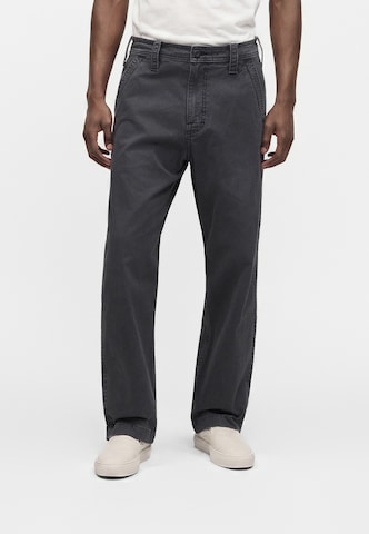 Baggy Pantalon chino HOLLISTER en noir : devant