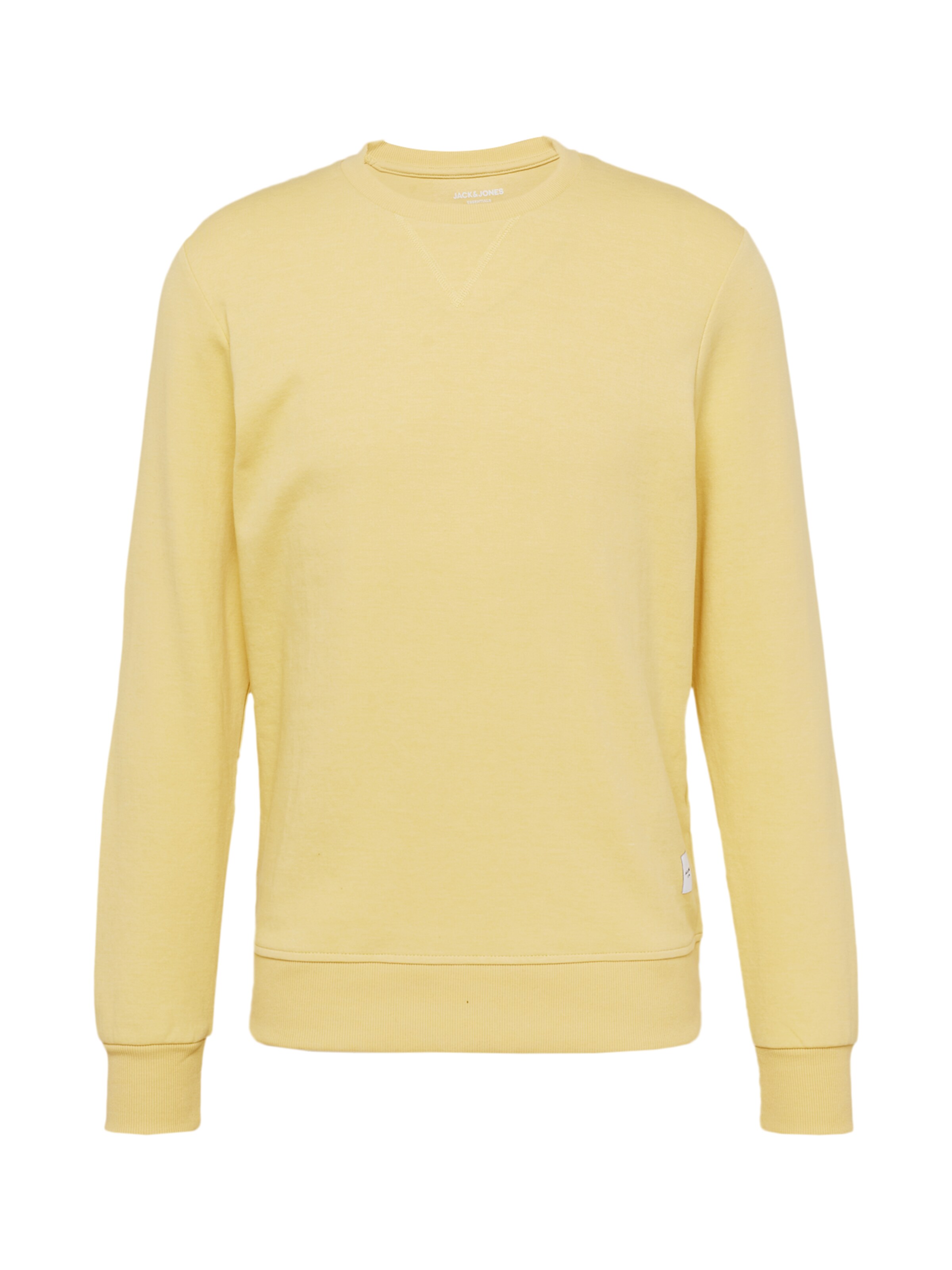 Bluză de molton de la JACK & JONES pe galben: față