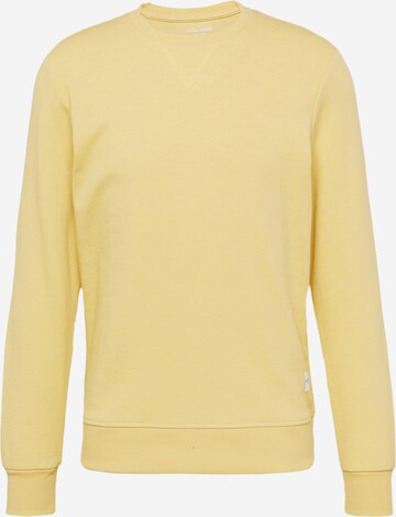 Sweat-shirt JACK & JONES en jaune : devant