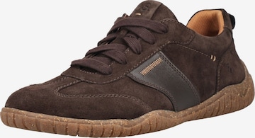 Baskets basses JOSEF SEIBEL en marron : devant