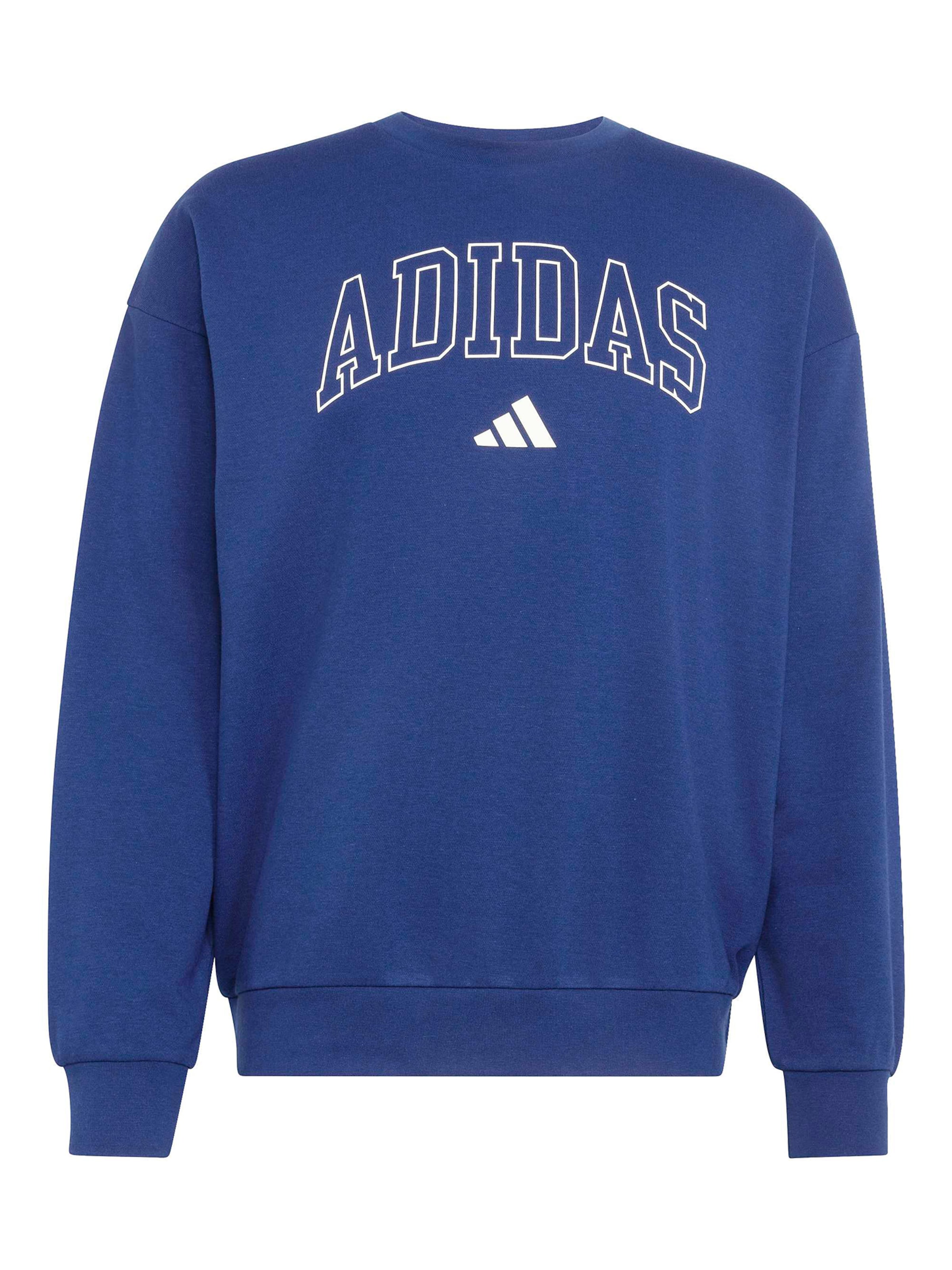 Felpa sportiva di ADIDAS SPORTSWEAR in blu: frontale