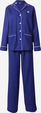 Lauren Ralph Lauren Pyjama in Blauw: voorkant