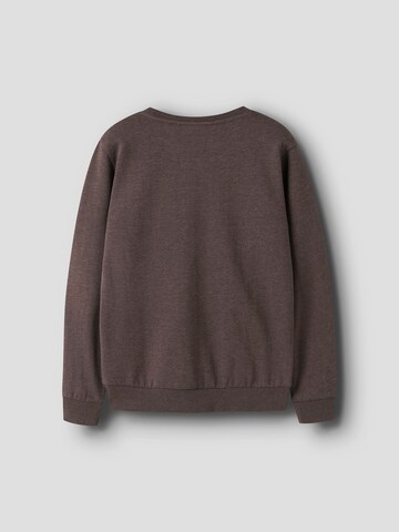 NAME IT Sweatshirt 'NKMVIMO' in Braun
