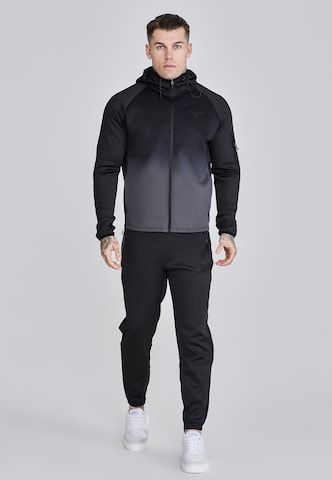 SikSilk Sweatvest in Zwart