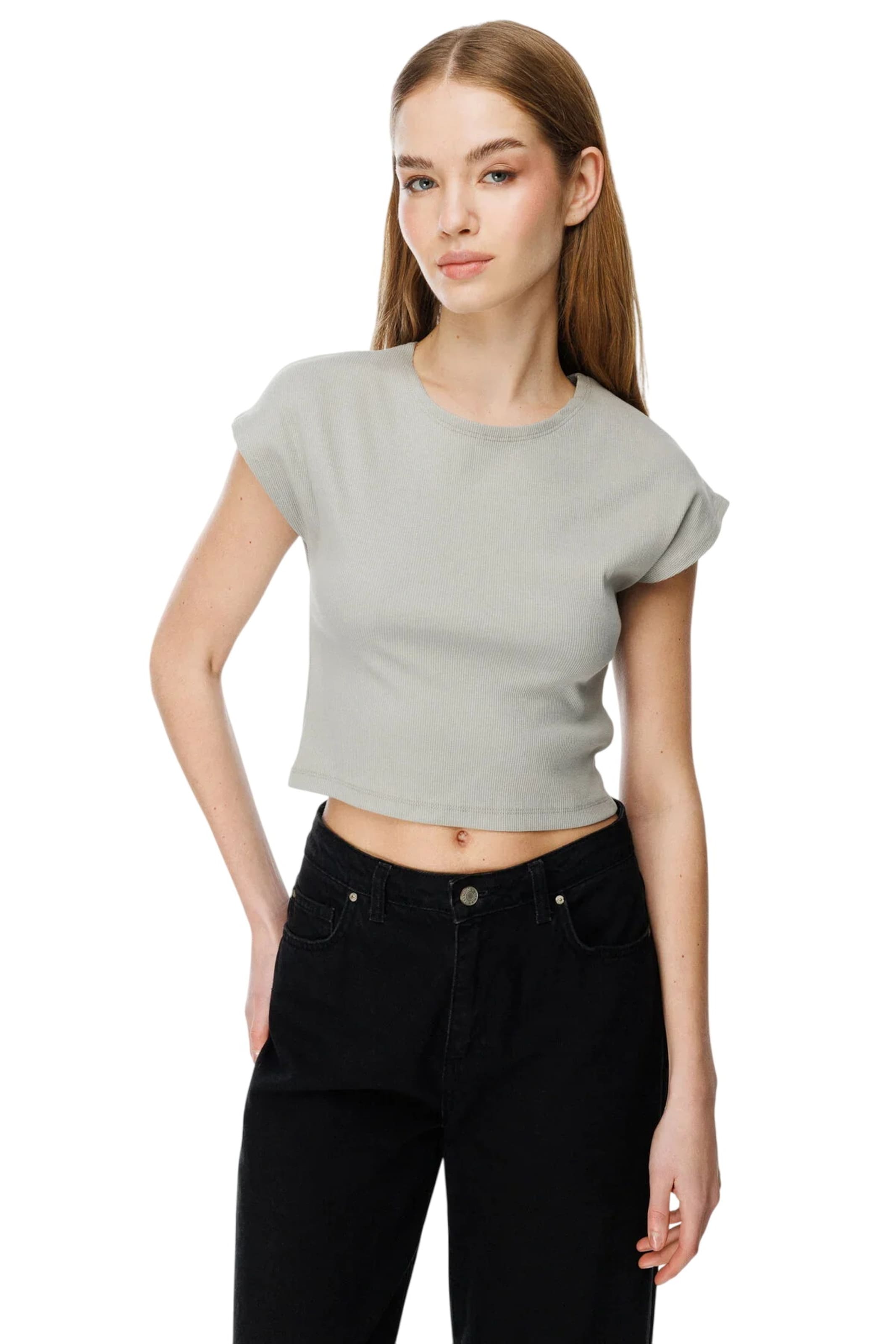 Alexa Dash Shirt in Groen: voorkant