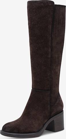 Bottes Tamaris en marron : devant
