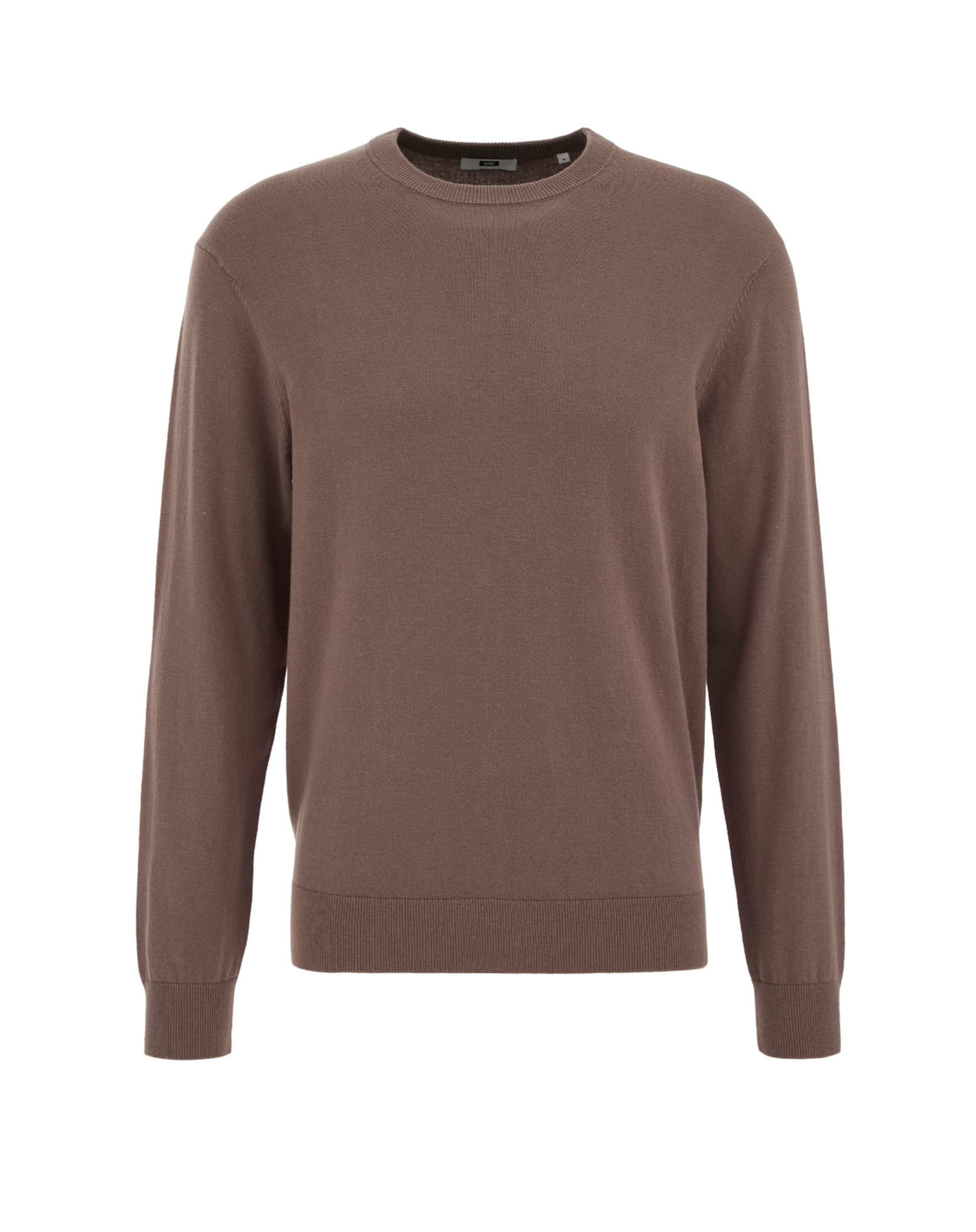 Pull-over WE Fashion en marron : devant