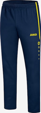 JAKO Regular Workout Pants in Blue: front