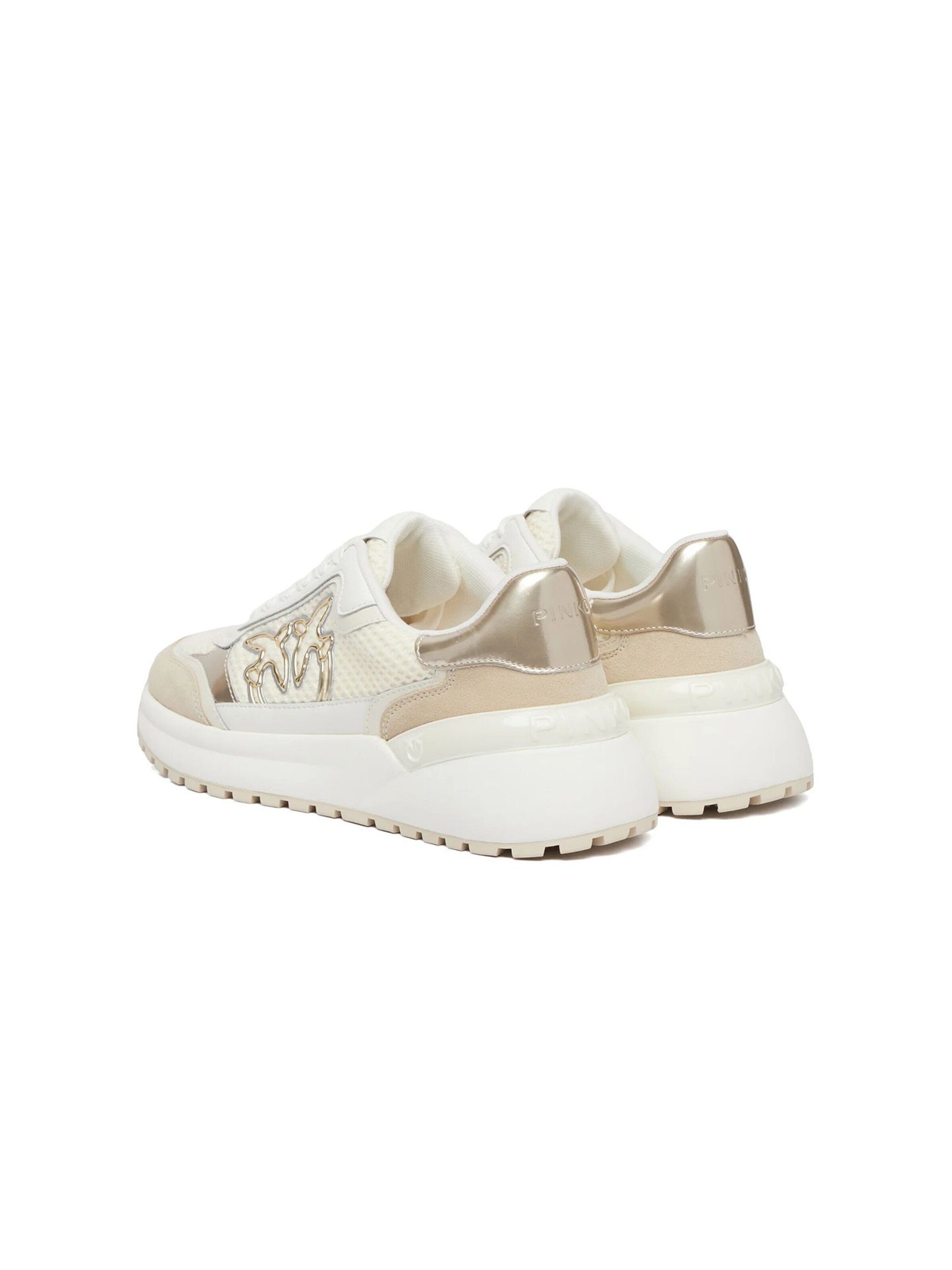 PINKO Platform trainers 'Gem 11' in Beige