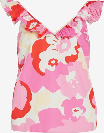 VILA Top 'Haline' in Pink: front