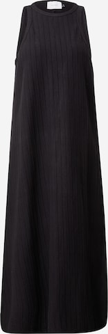 Rotholz Knitted dress in Black: front