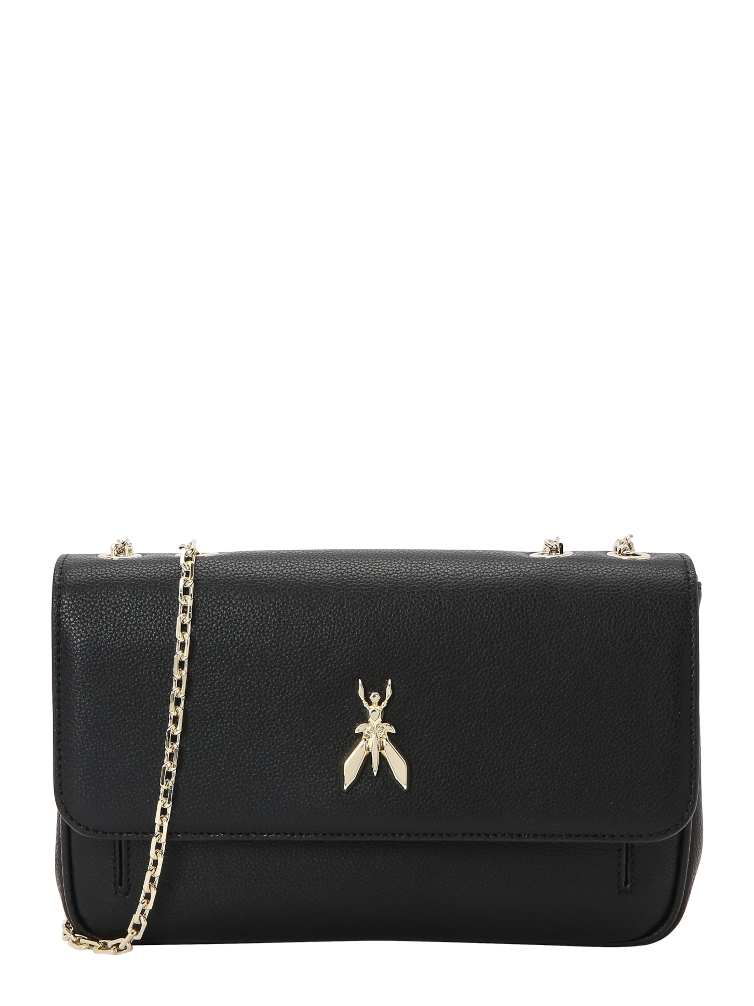 PATRIZIA PEPE Crossbody Bag in Black: front