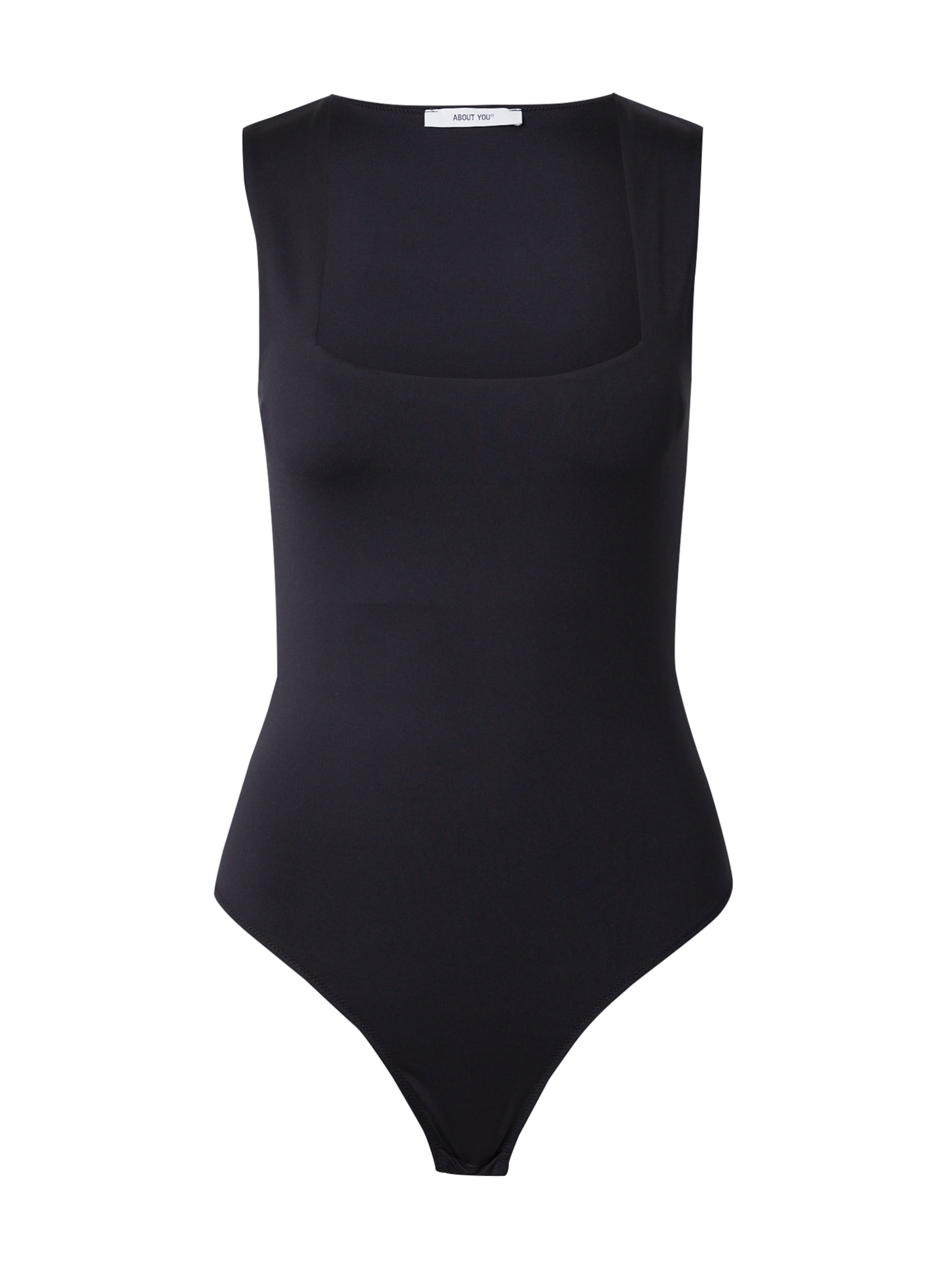 melns ABOUT YOU Bodijs-krekls 'Linda': no priekšpuses