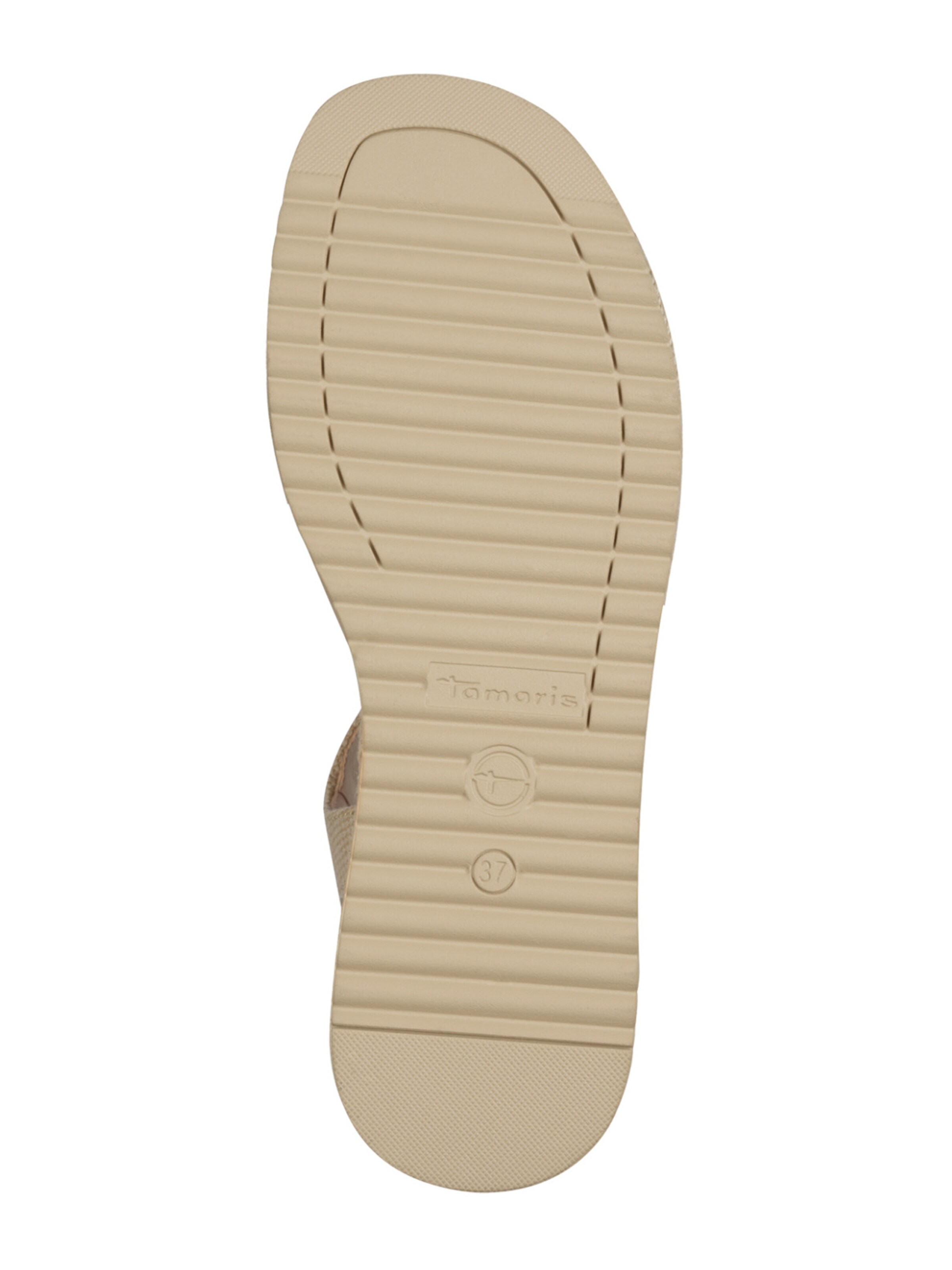 Tamaris Sandaler med rem i beige