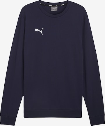 PUMA Athletic Sweatshirt 'TeamGOAL' in Blue: front