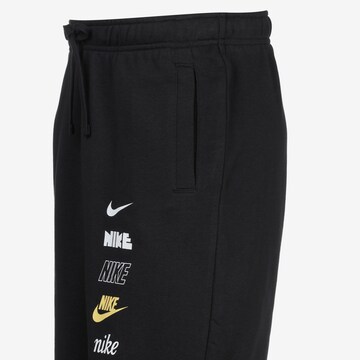 juoda Nike Sportswear Standartinis Kelnės