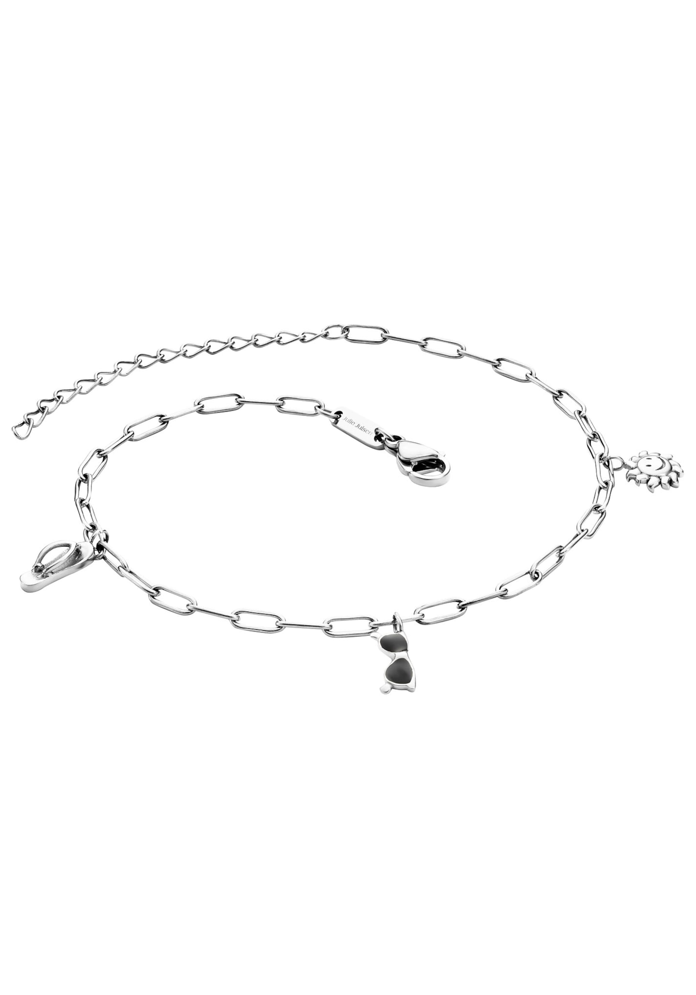 Julie Julsen Foot jewelry in Silver: front