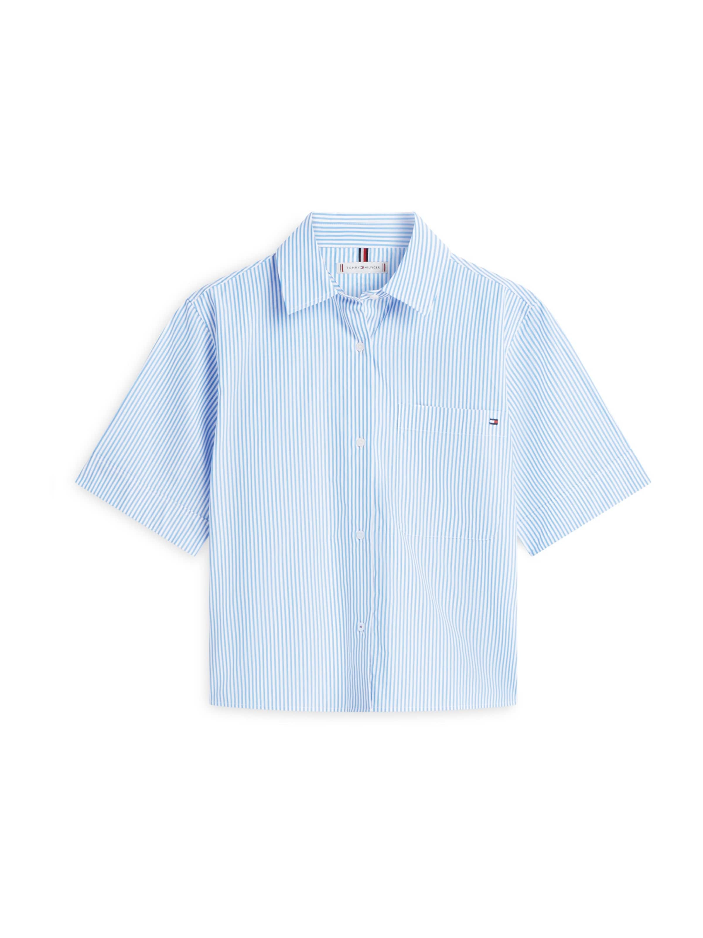 TOMMY HILFIGER Blouse 'ESS' in Blauw: voorkant