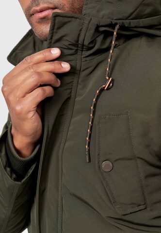 INDICODE JEANS Between-Seasons Parka 'Ocala' in Green