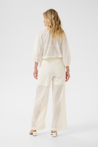 Cream regular Bukser 'CRRubby ' i hvid