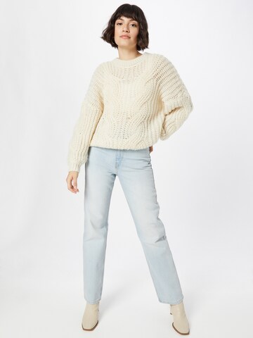 VERO MODA Sweater 'Molina' in Grey