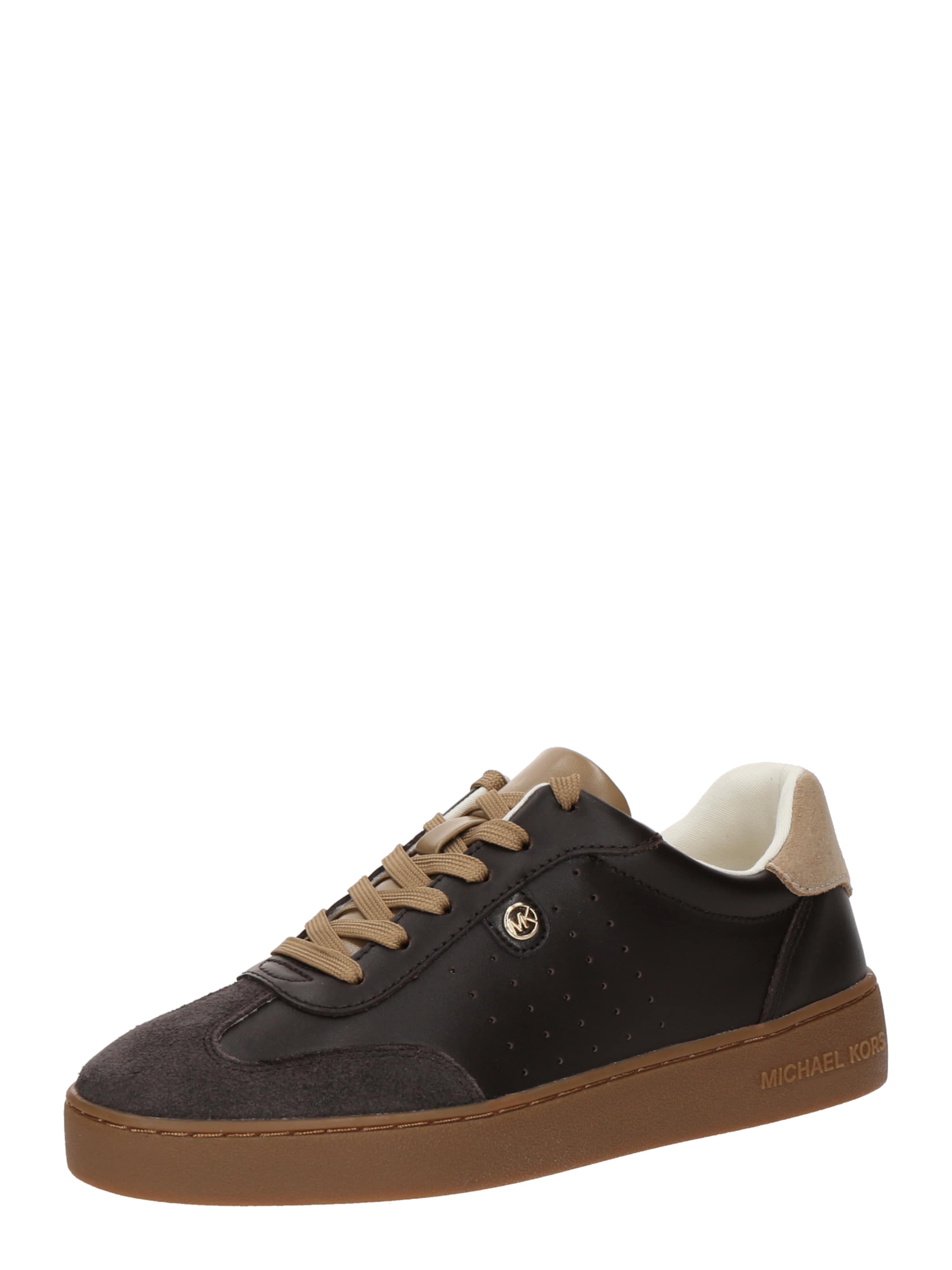 MICHAEL Michael Kors Baskets basses 'SCOTTY' en chocolat / cappuccino, Vue avec produit