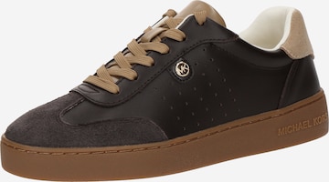 MICHAEL Michael Kors Ниски маратонки 'SCOTTY' в кафяво: отпред