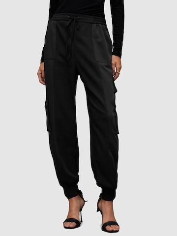 AllSaints Loose fit Cargo trousers 'VENUS' in Black: front