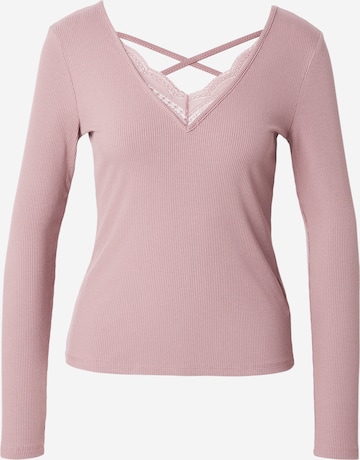 ABOUT YOU Μπλουζάκι 'Christina' σε λιλά: μπροστά