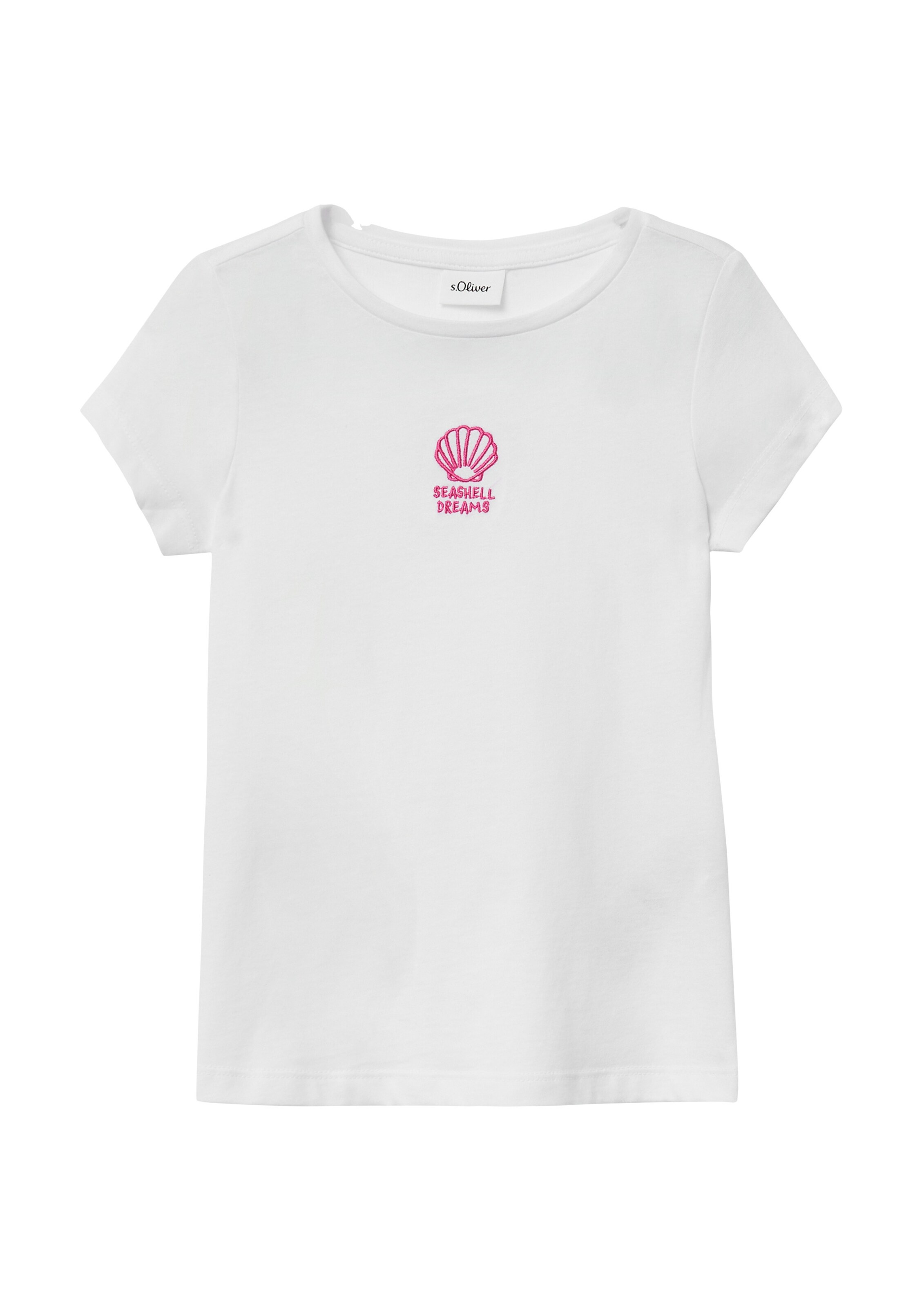 s.Oliver Shirt in Weiß: Vorderseite