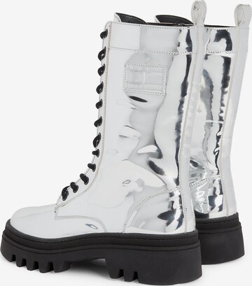 Tommy Jeans Boots in Silver
