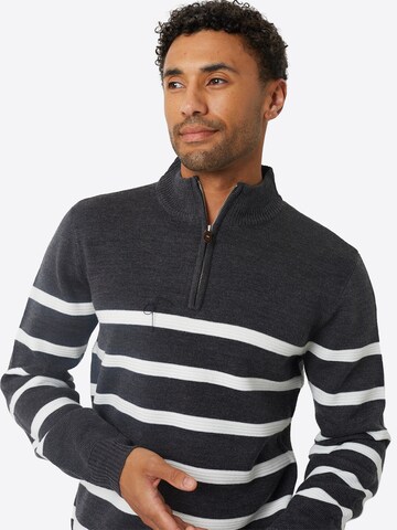 BRAVE SOUL Pullover in Grau