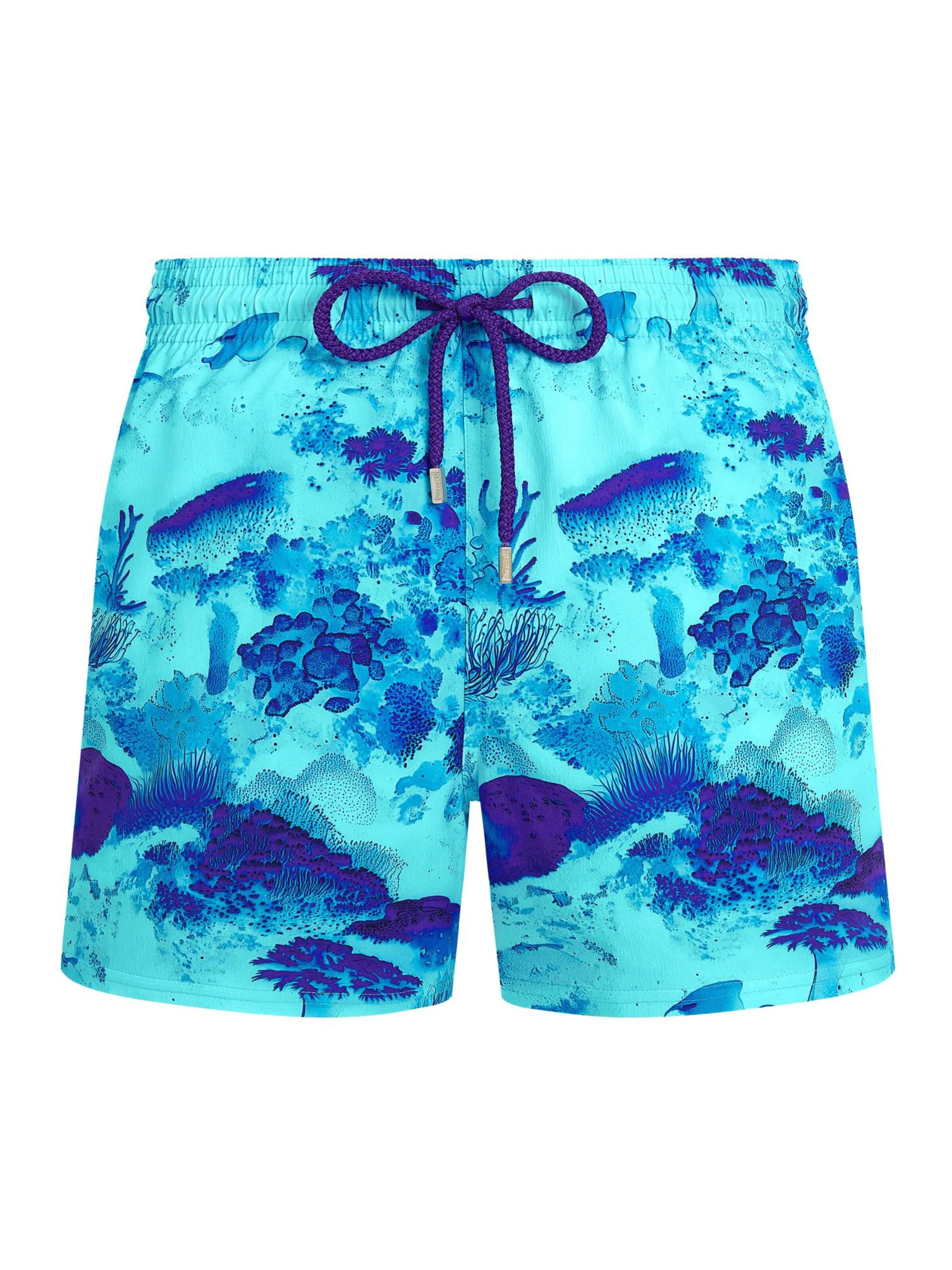 Shorts de bain Vilebrequin en bleu : devant