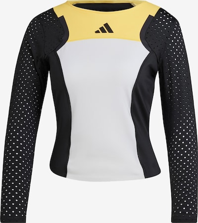 ADIDAS PERFORMANCE Funktionsbluse 'Free Lift' i gul / sort / hvid, Produktvisning