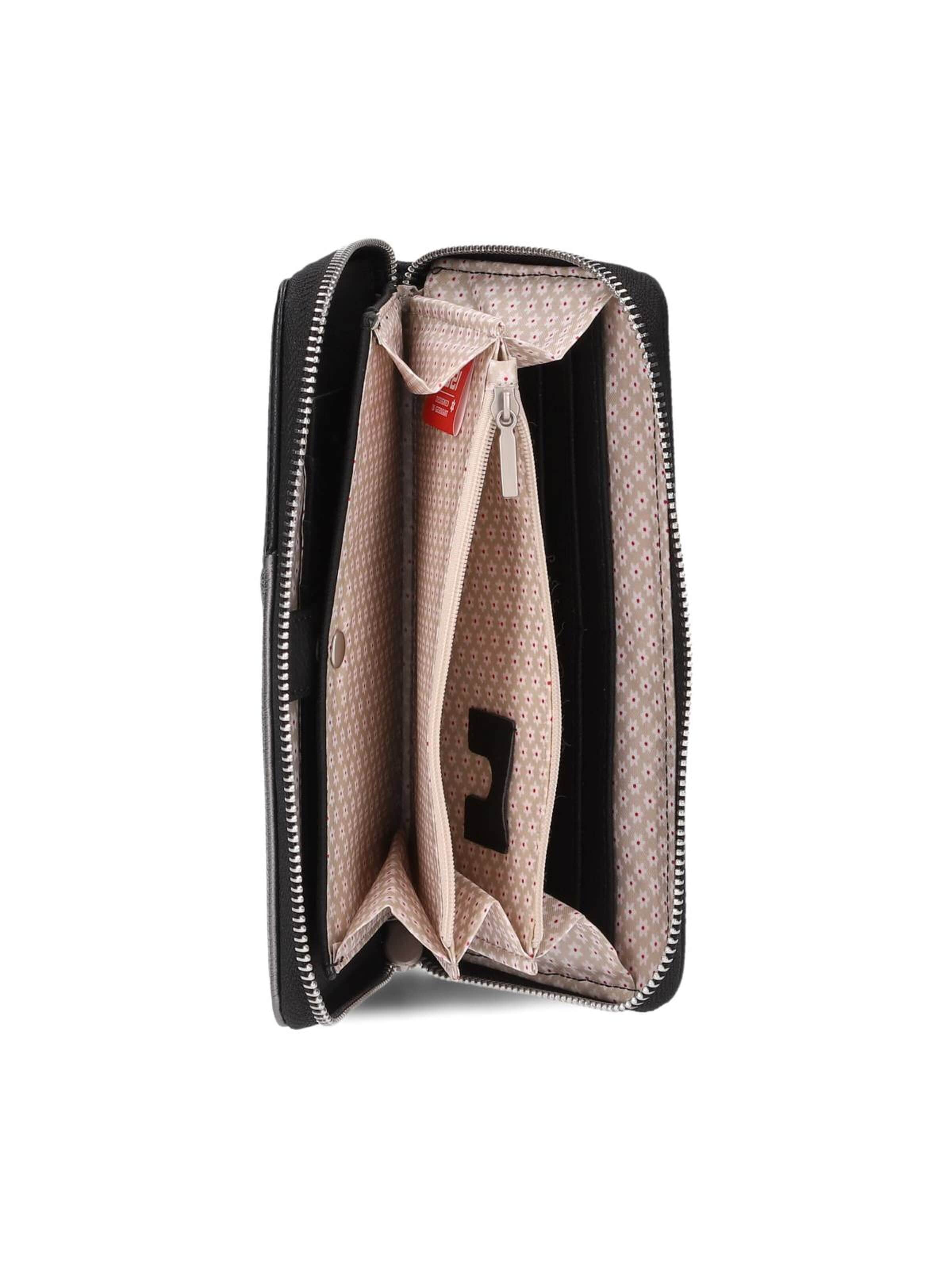 ZWEI Wallet 'JANA J2' in Black