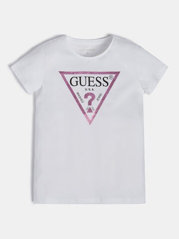 GUESS قميص بلون أبيض