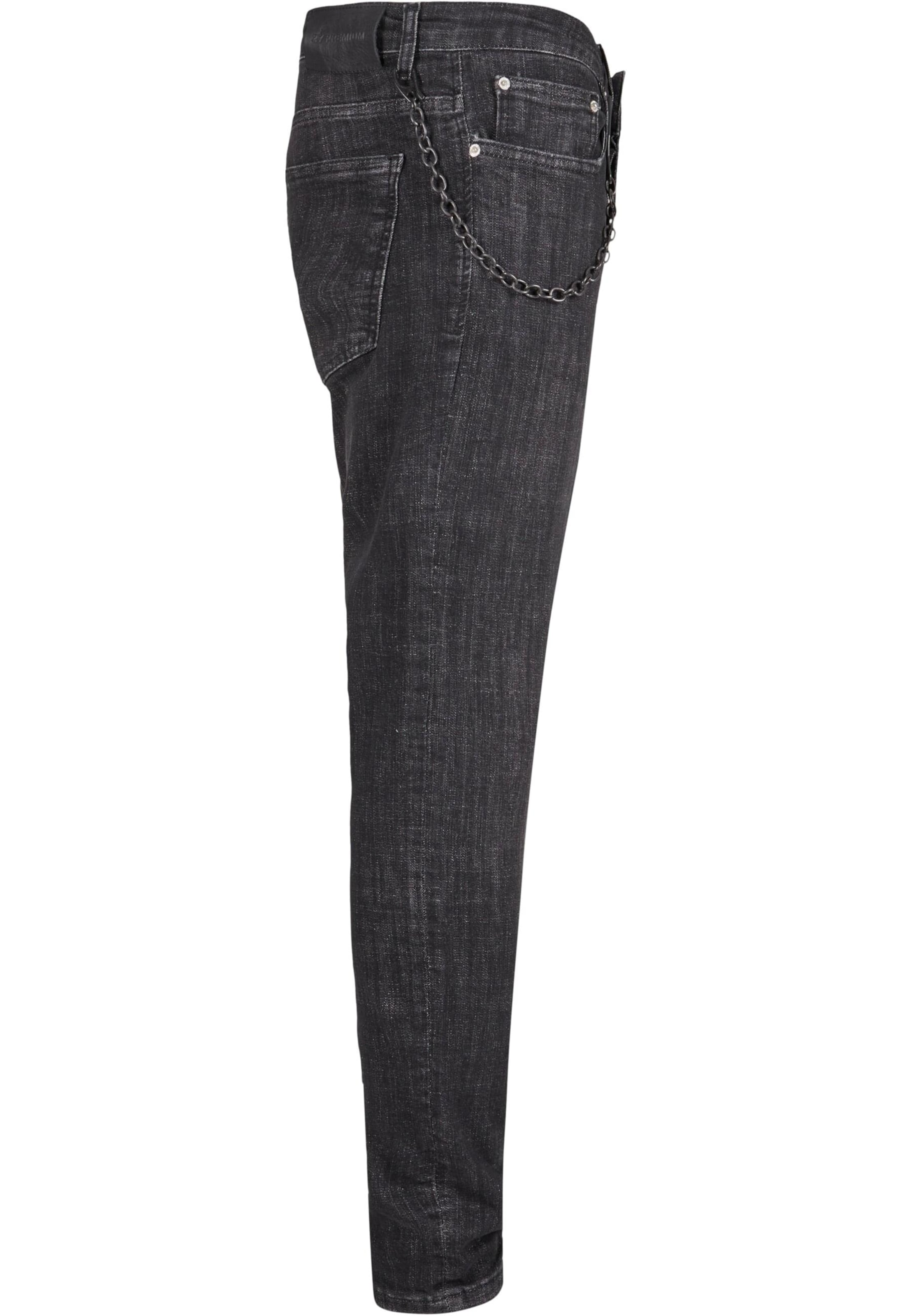 Slimfit Jeans di 2Y Premium in grigio