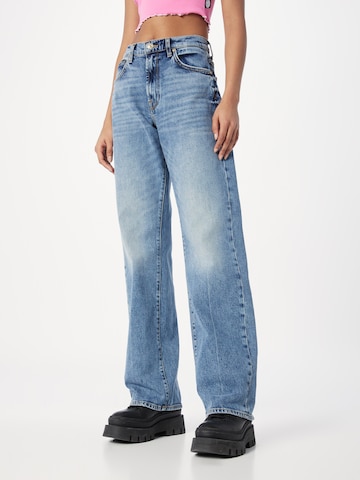 Wide leg Jeans 'TESS' di 7 for all mankind in blu: frontale