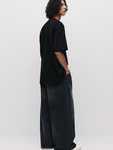 Pull&Bear Shirt in Zwart
