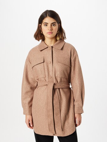 Veste mi-saison 'Dawn' ONLY en marron : devant