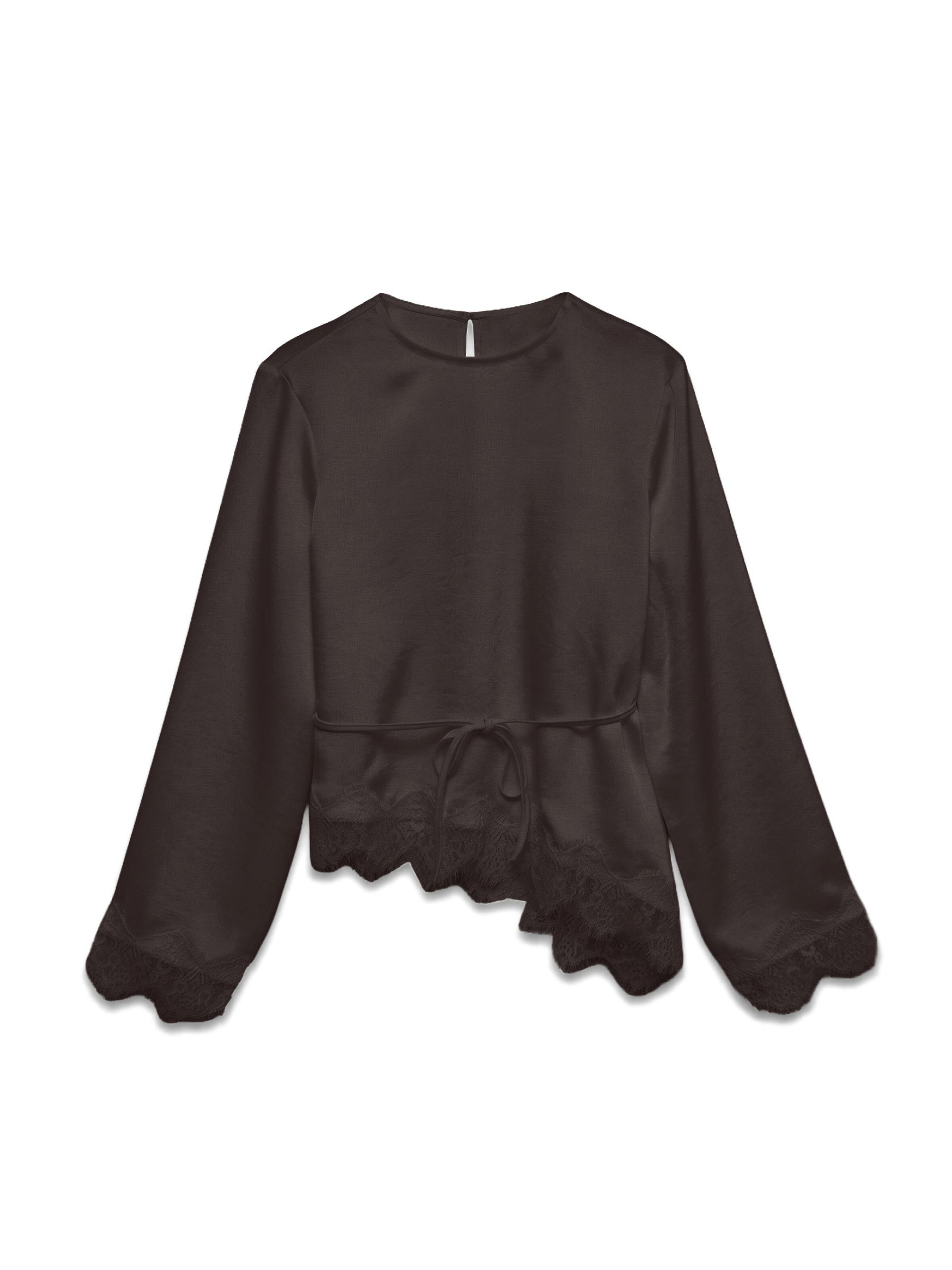 Chemisier 'VMMiro' VERO MODA en marron : devant