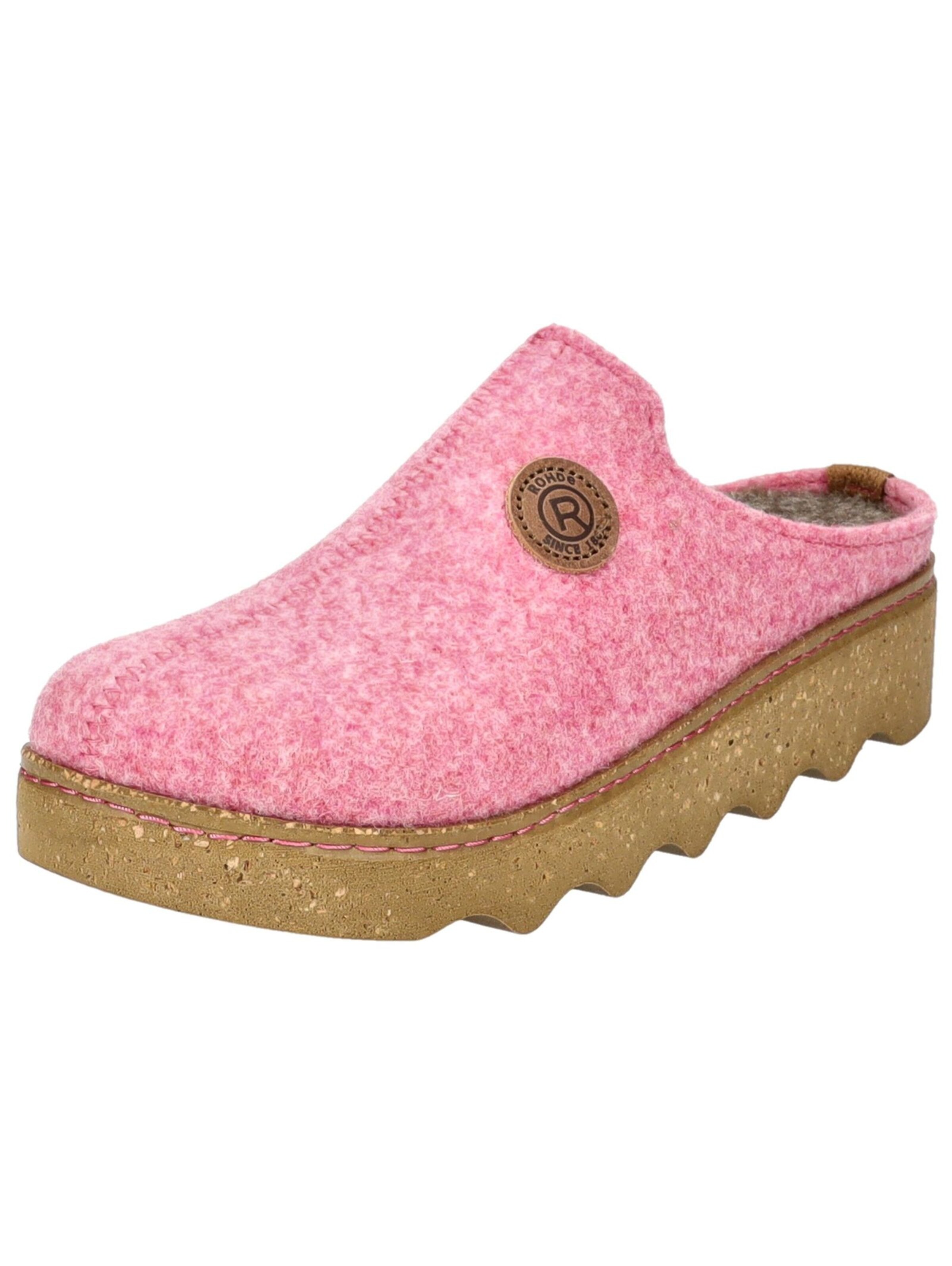 ROHDE Slipper in Pink: front