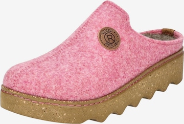 Pantoufle ROHDE en rose : devant