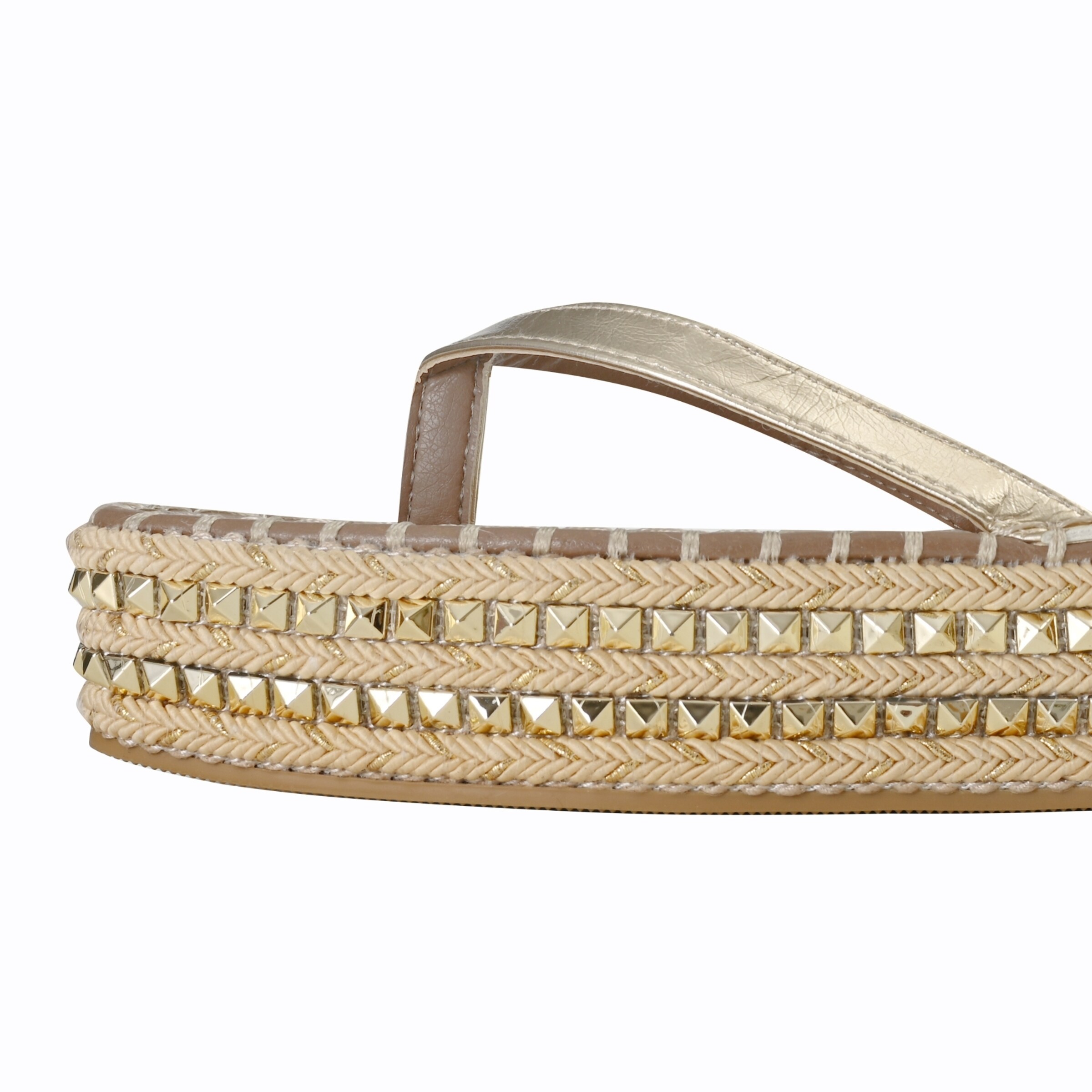 South Beach Sandaler i guld