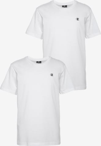 Champion Authentic Athletic Apparel Shirt in White: front