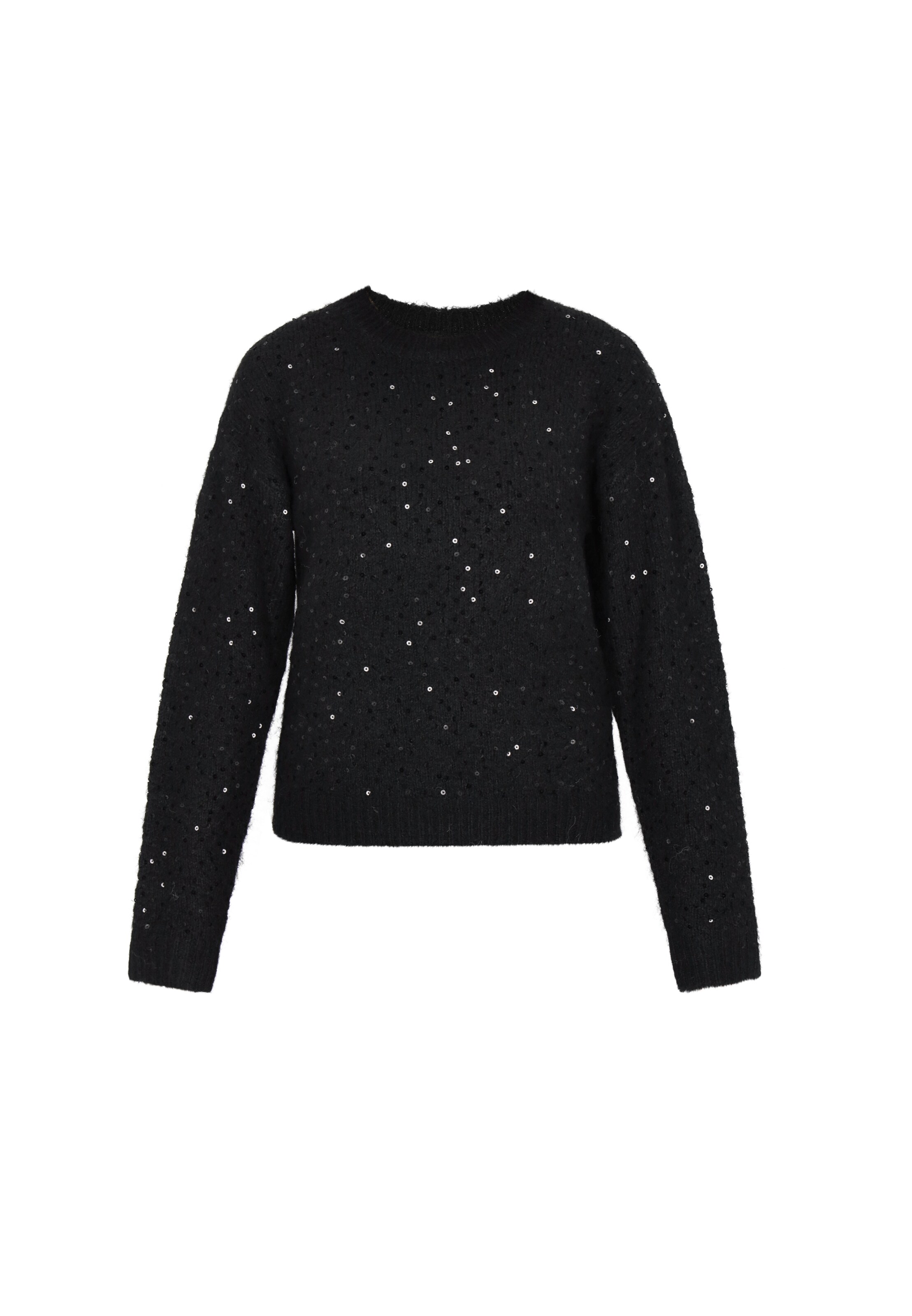 MYMO Pullover in Schwarz: Vorderseite